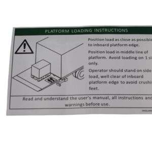 Dhollandia Sticker Loading instructions EF0564.EN