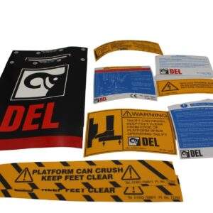 DEL Decal Kit, C/W Flags 74406