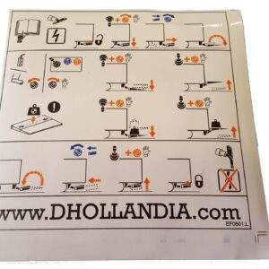 Dhollandia Safety Sticker SM EF0501.L