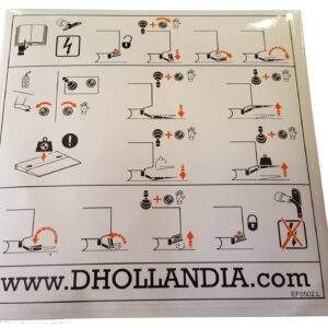 Dhollandia Safety Sticker RM EF0502.L