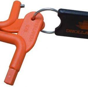 Dhollandia Isolation Switch Key (Pair of x 2 Keys) E0076