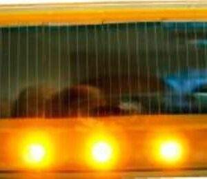 Solar Powered Platform Flashing Light